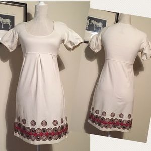 Laundry Shelli Segal Empire Beaded Detail Dress